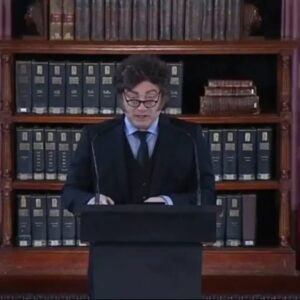 javier milei discurso
