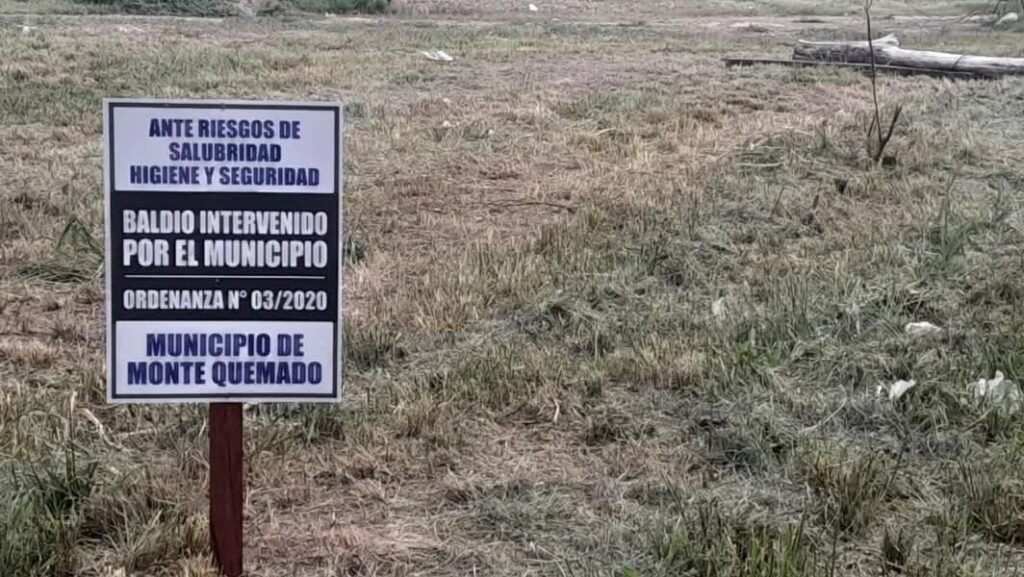 terreno baldio abandonado