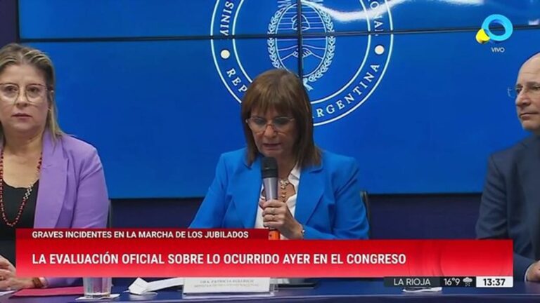 patricia bullrich conferencia
