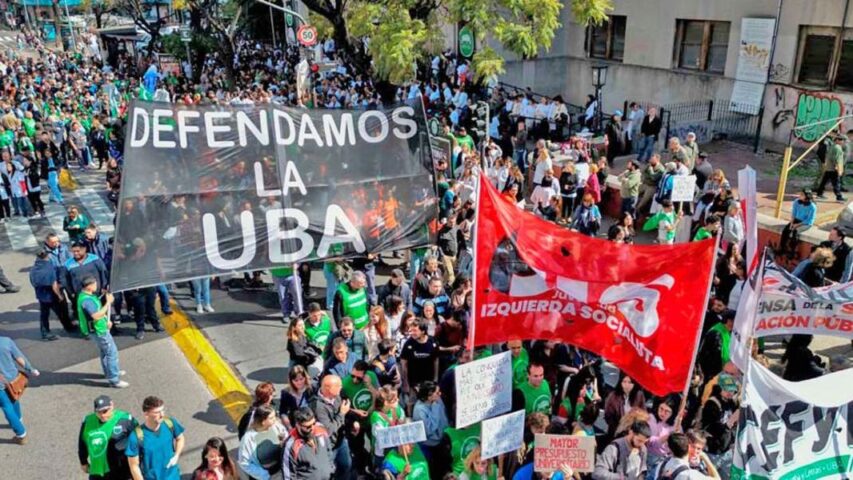 universidad marcha reclamos
