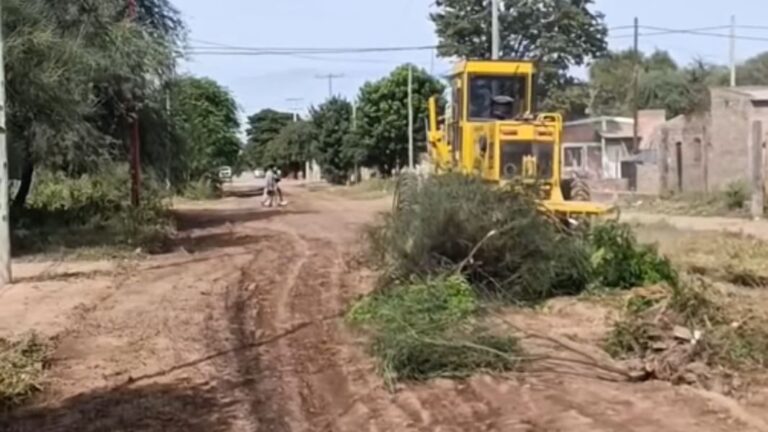 reparacion calles pampa de los guanacos