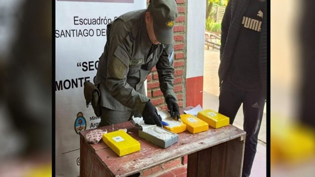 secuestro cocaina gendarmeria