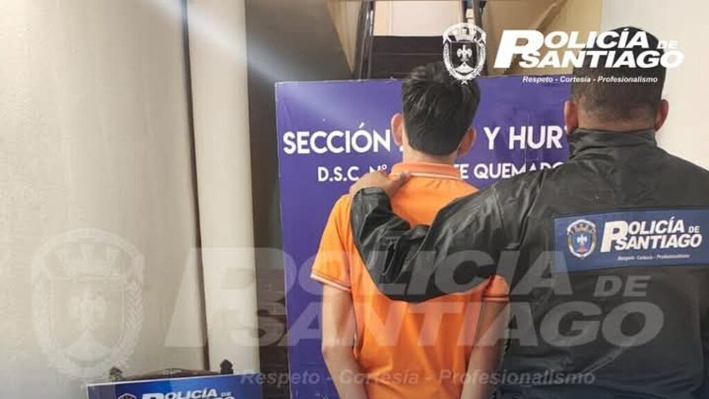 detenido robo