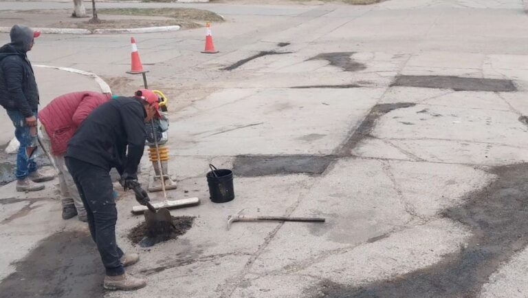 bacheo monte quemado