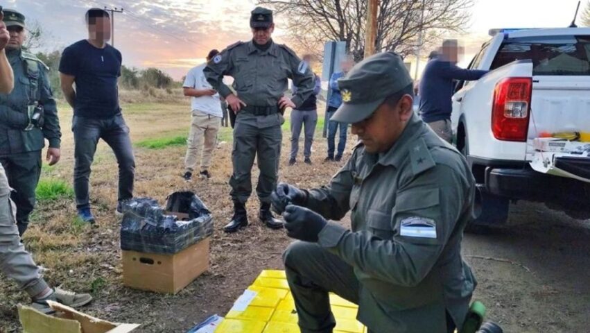 gendarmeria banda narco