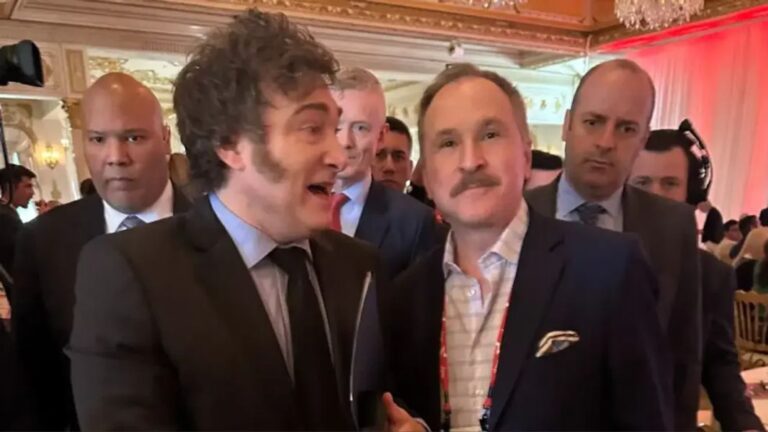 javier milei peter lamelas