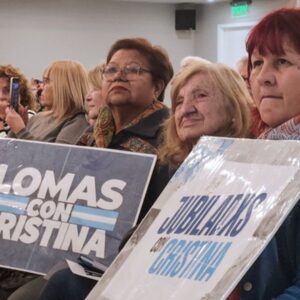 jubilados con cristina