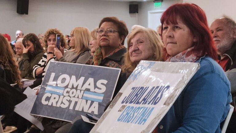 jubilados con cristina