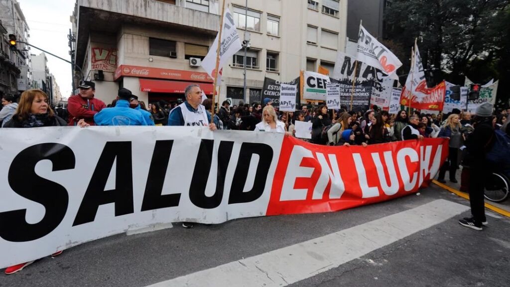 marcha garrahan plaza de mayo