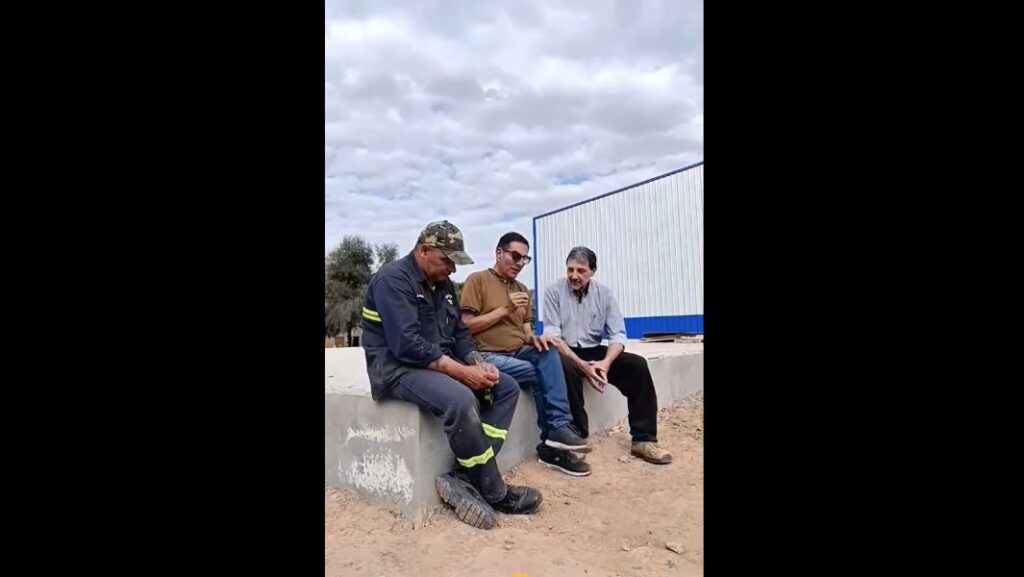 pampa de los guanacos red de agua