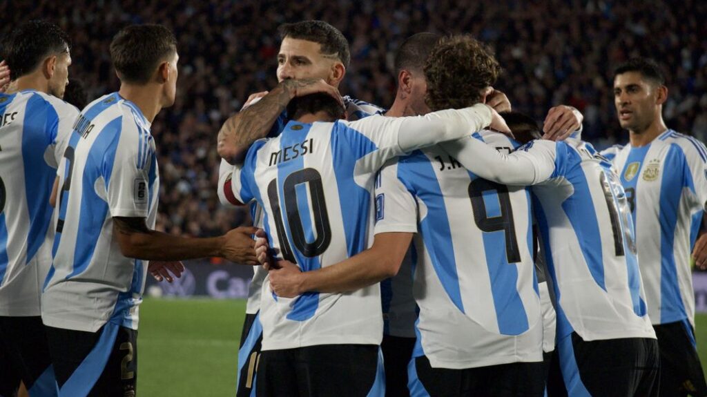 argentina gol venezuela
