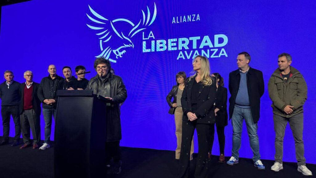 milei discurso elecciones