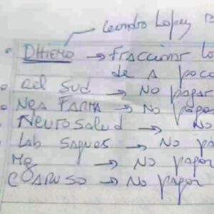 letra cuaderno