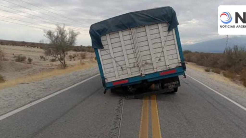 accidente camion ruta