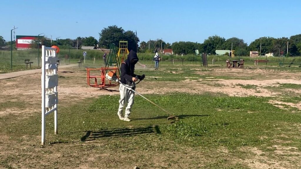 desmalezamiento pampa de los guanacos