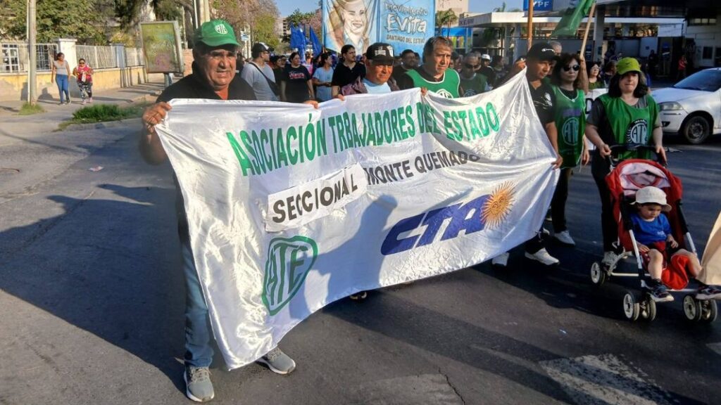 ATE Monte Quemado paro