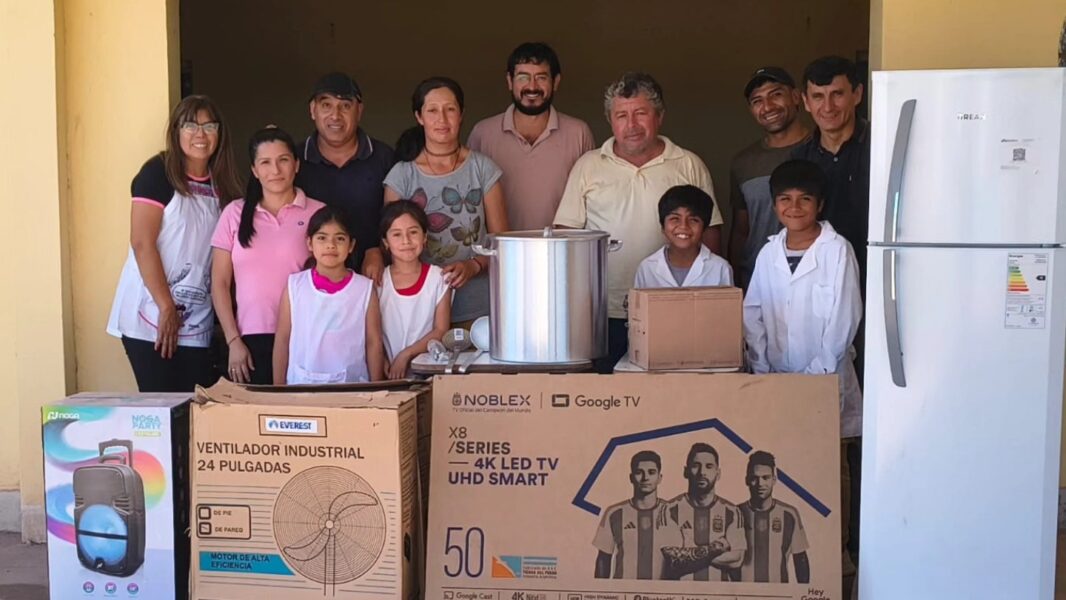 monte quemado entrega bienes