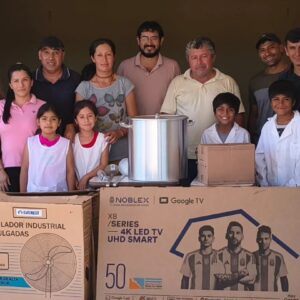 monte quemado entrega bienes