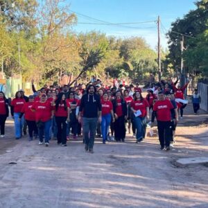 cisneros recorrida barrio