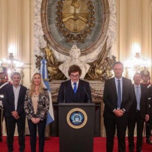 javier milei cadena nacional