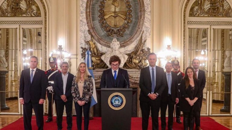 javier milei cadena nacional