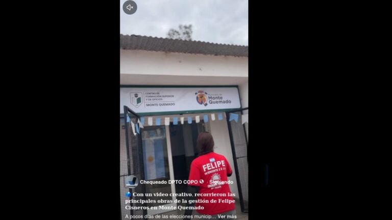 monte quemado elecciones