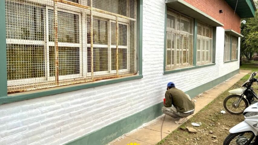 trabajos pintura colegio