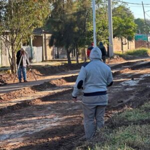 monte quemado pavimentacion