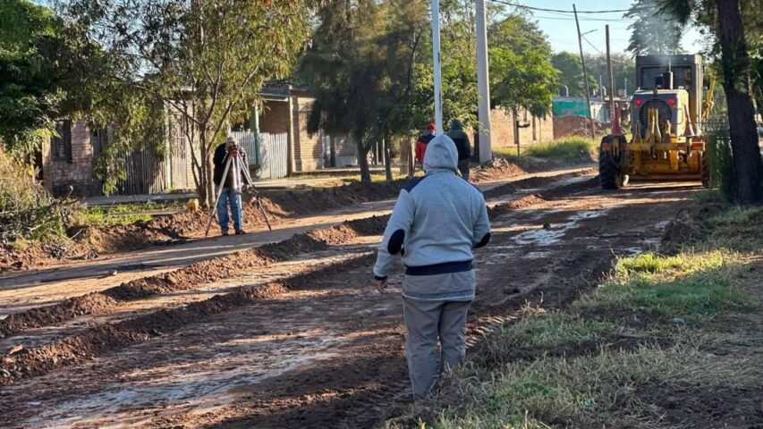 monte quemado pavimentacion