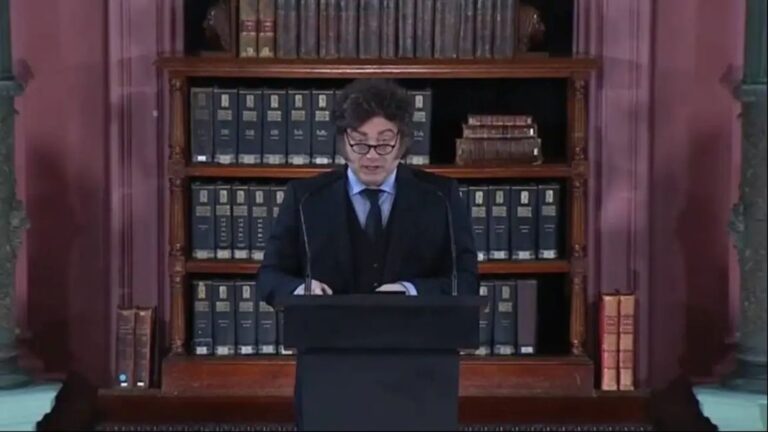 javier milei discurso
