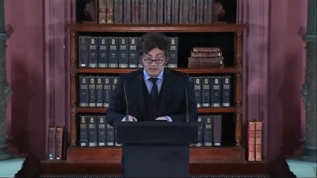 javier milei discurso