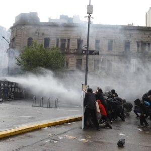 incidentes marcha universitaria