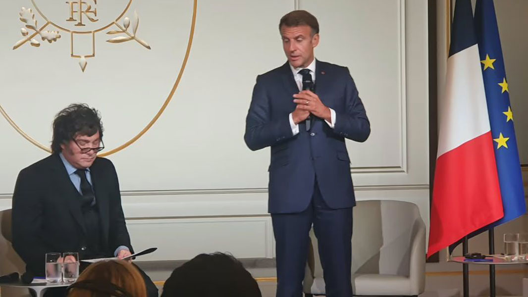 javier-milei-emmanuel-macron